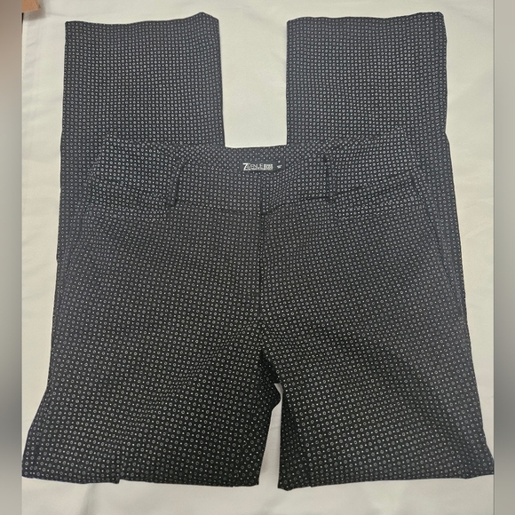 7th Avenue Black And White All Over Pattern Slacks! - Picture 2 of 8